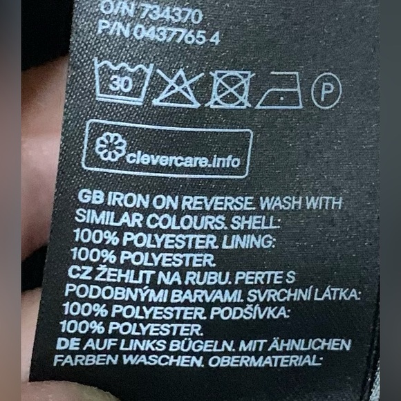 H&M Gold Sequin Camisole Top Lined Size 8 - Picture 7 of 7